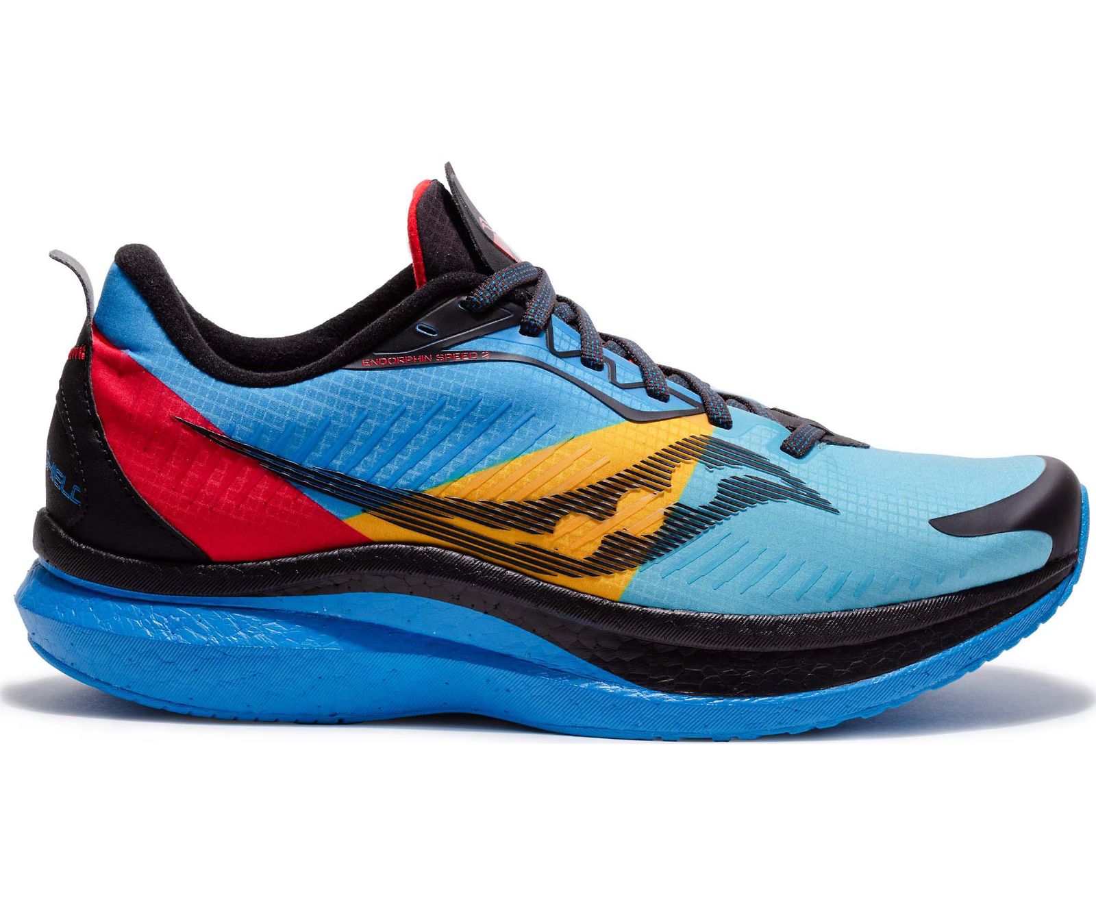 Férfi Saucony Endorphin Speed 2 Runshield Futócipő Kék Fekete | HU 514JPQ